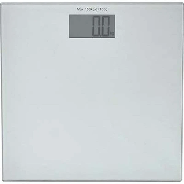 ELECTRONIC BATHROOM SCALE - SILVER