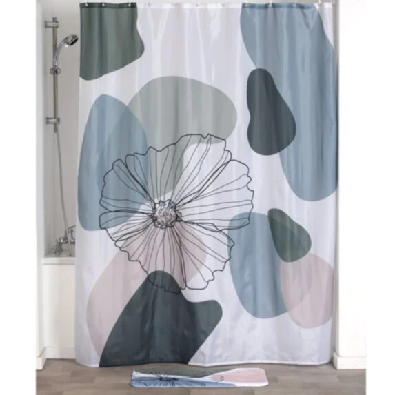 POLYESTER SHOWER CURTAIN 180X200 CM