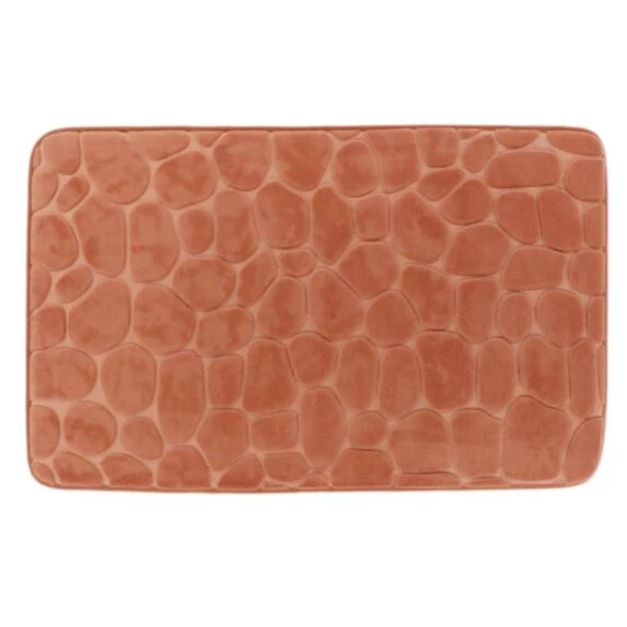 PEBBLE MF MEMORY FOAM MAT 50X80 CM - COPPER