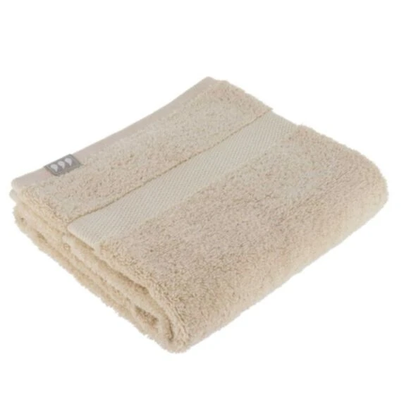 100% COTTON HAND TOWEL 50X90 CM - BEIGE