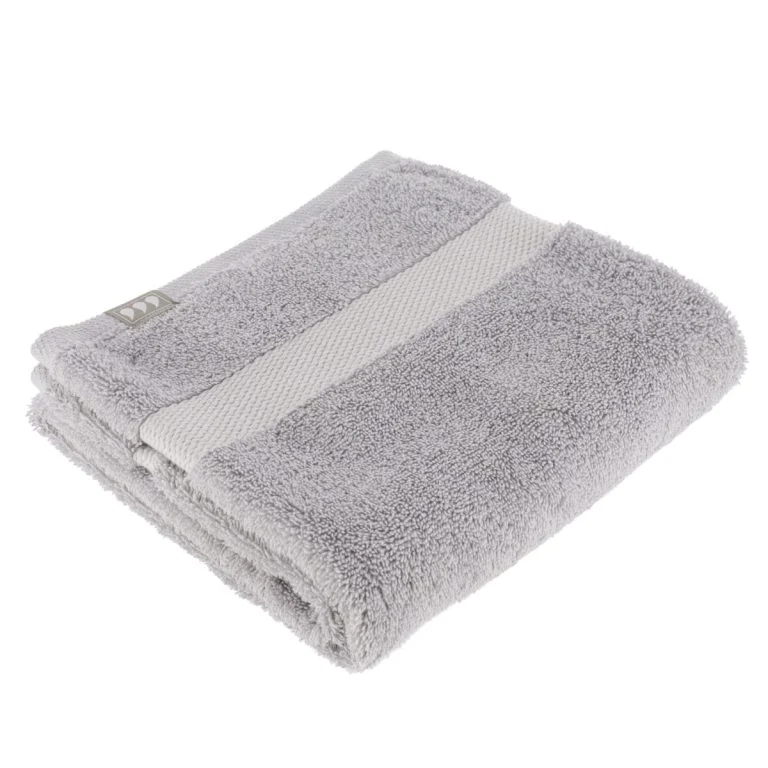 100% COTTON HANDTOWEL 50X90 CM - LIGHT GREY