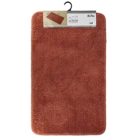 SOFT MICROFIBER MAT W/ LATEX BACK 45X75 CM - COPPER