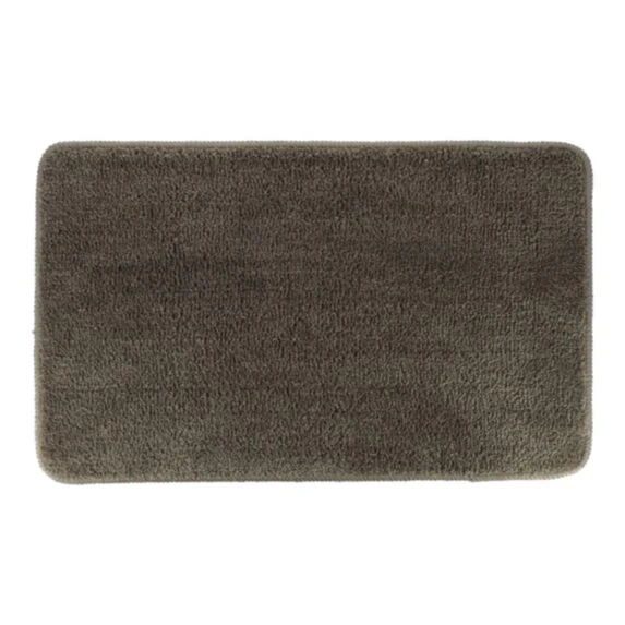 SOFT MICROFIBER MAT W/ LATEX BACK 45X75 CM - TAUPE