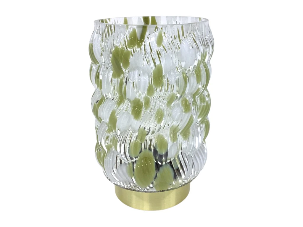 BATTERY OPERATED GLASS LED LAMP
