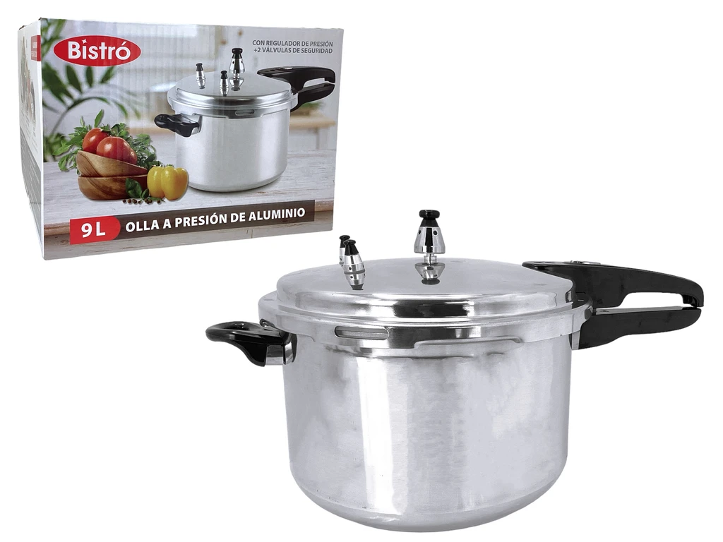 9L ALUMINIUM PRESSURE COOKER