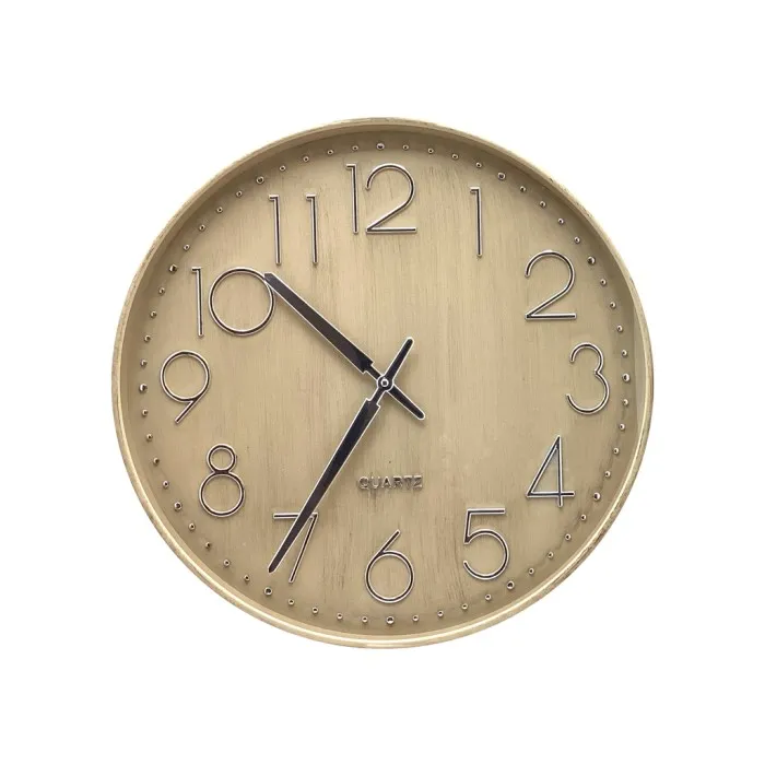 PLASTIC WALL CLOCK BATTERY OPERATED DIAM 20 INCHES