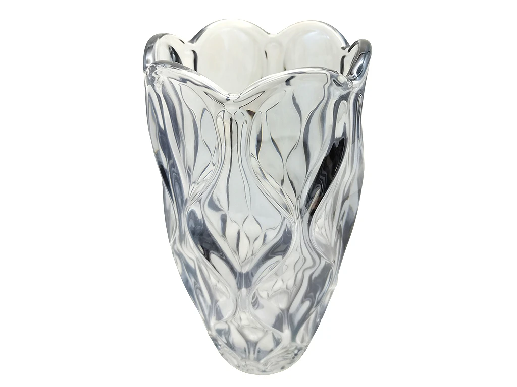VASE 12.5X25X12.5CM - GRAY