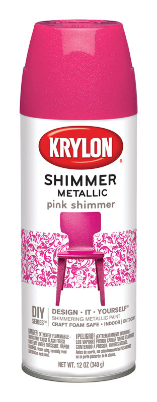 Krylon Glitter Shimmer Shimmering Silver Spray Paint 4 oz - Ace Hardware