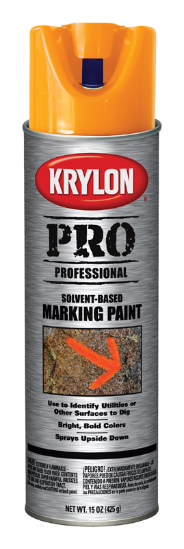 Krylon Flat Fluorescent Pink Spray Paint (NET WT. 15-oz) in the Spray Paint  department at