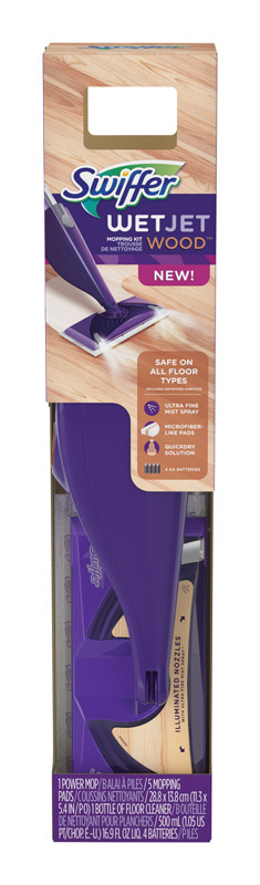 Swiffer® WetJet 76560 Mop For Wood Floors Starter Kit