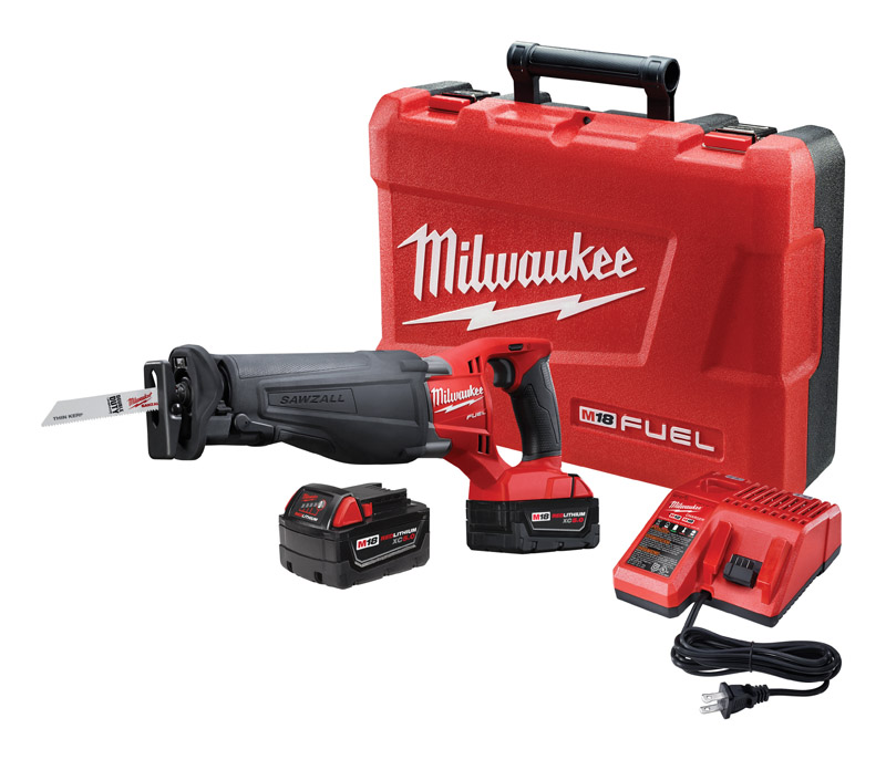 Ace Milwaukee M18 FUEL SAWZALL Cordless Reciprocating Saw Kit 18