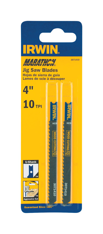 Buy the Black & Decker DW3710H2 Jigsaw Blade - U Shank - 10 TPI - 4 inch