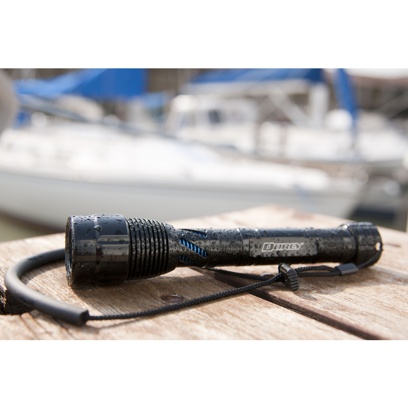 Dorcy Dive II 220 lumens Black LED Flashlight AAA Battery