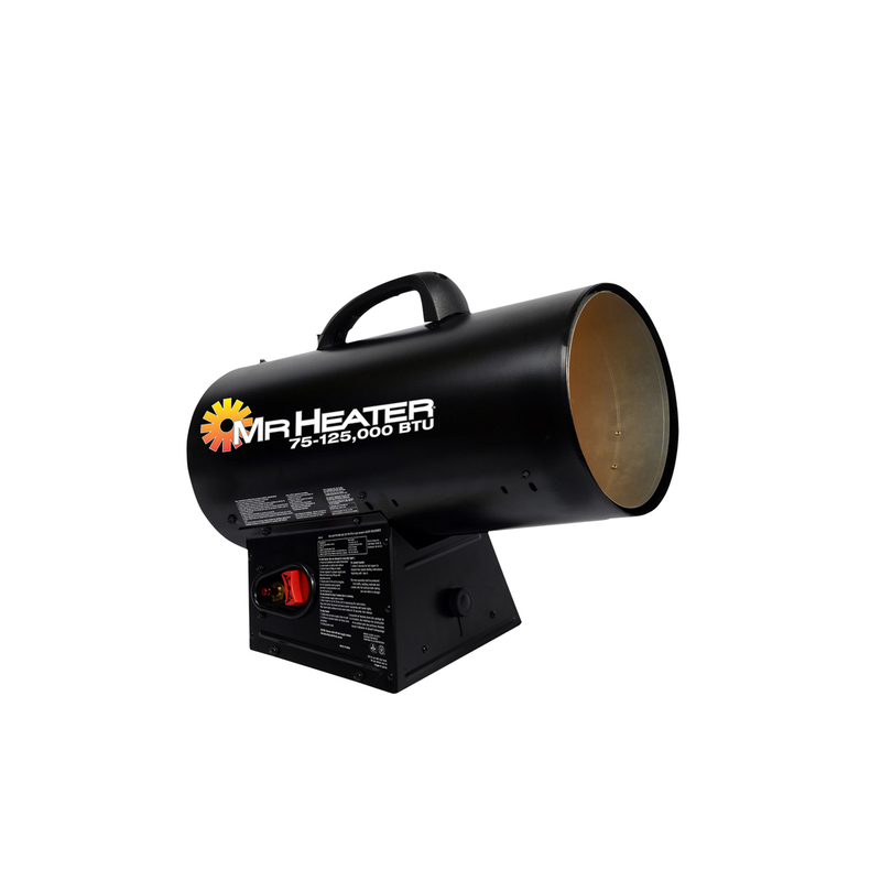 MR. HEATER 75-125,000 BTU Propane QBT Forced Air Heater | Ivey Lumber  Company