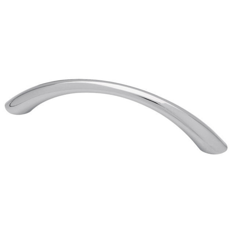 Laurey Tapered Arch Cabinet Pull 128 mm Polished Chrome 1 pk