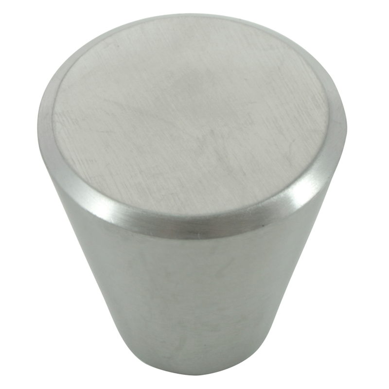 Laurey Melrose Contemporary Specialty Cabinet Knob 1-1/4 in. Dia. 1.32 in. Stainless Steel 1 p
