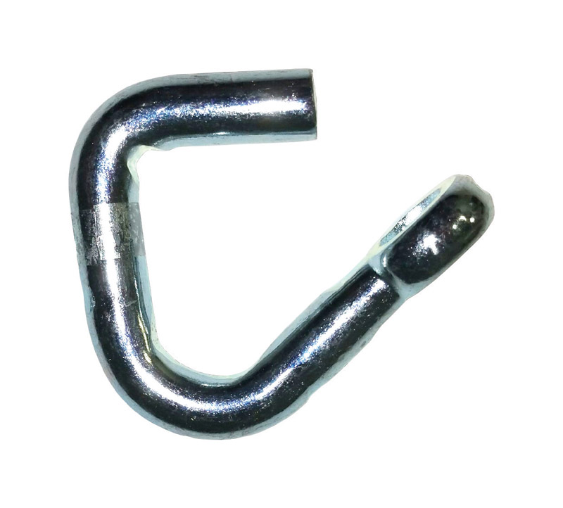 Baron Large Zinc-Plated Silver Steel 1/2 in. L Hook 3500 lb. 1 pk
