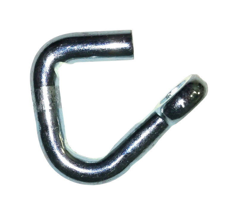 Baron Large Zinc-Plated Silver Steel 3/16 in. L Hook 450 lb. 1 pk