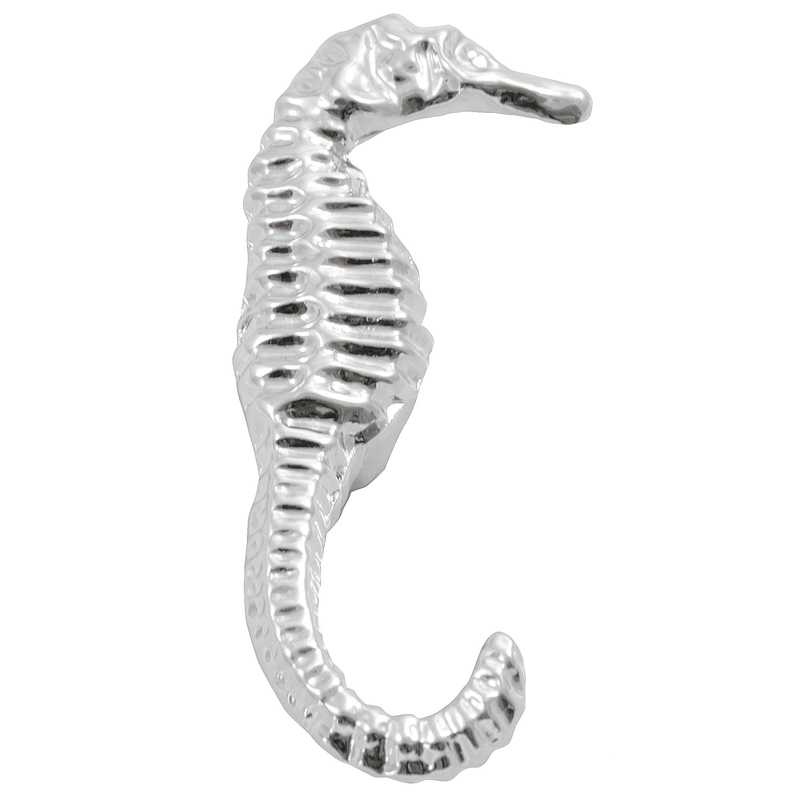 Laurey Oceana Specialty Cabinet Knob 67 mm Dia. 16 mm Polished Chrome 1 each
