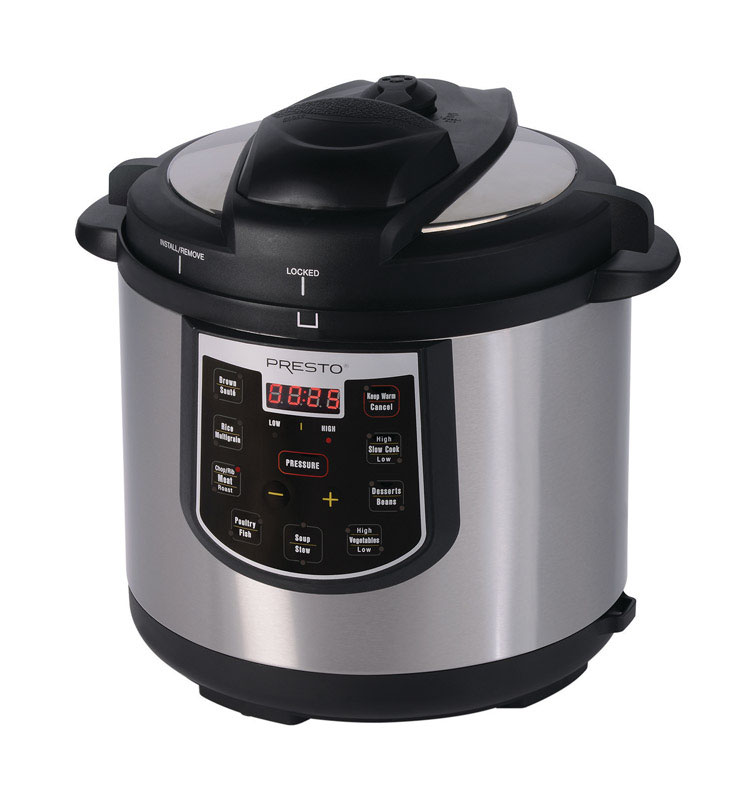 6-Quart Aluminum Pressure Cooker