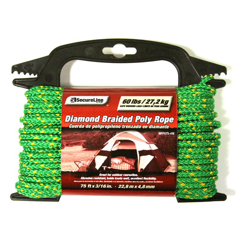 Diamond Braid Multi-Filament Polypropylene Rope —