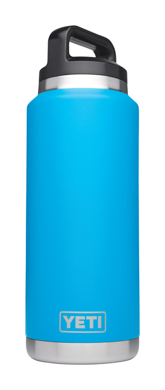 YETI Rambler Tahoe Blue 36 oz. Insulated Bottle Stainless Steel