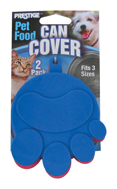 Prestige Prints Assorted Plain Rubber 1 oz. Pet Food Storage Container For Universal
