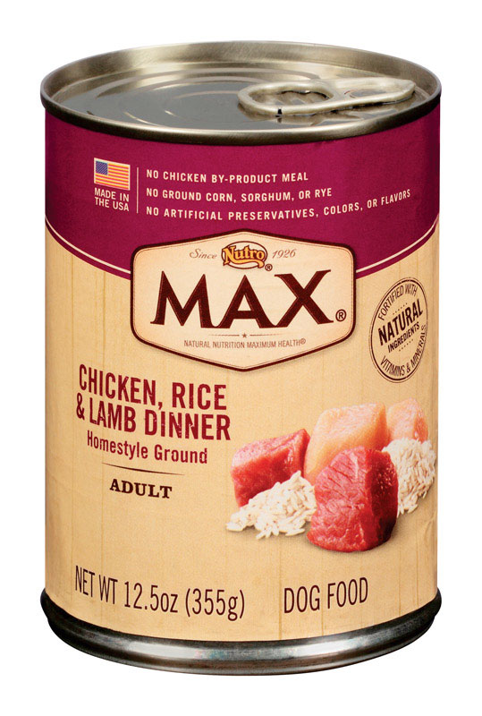 Nutro max hot sale lamb dog food