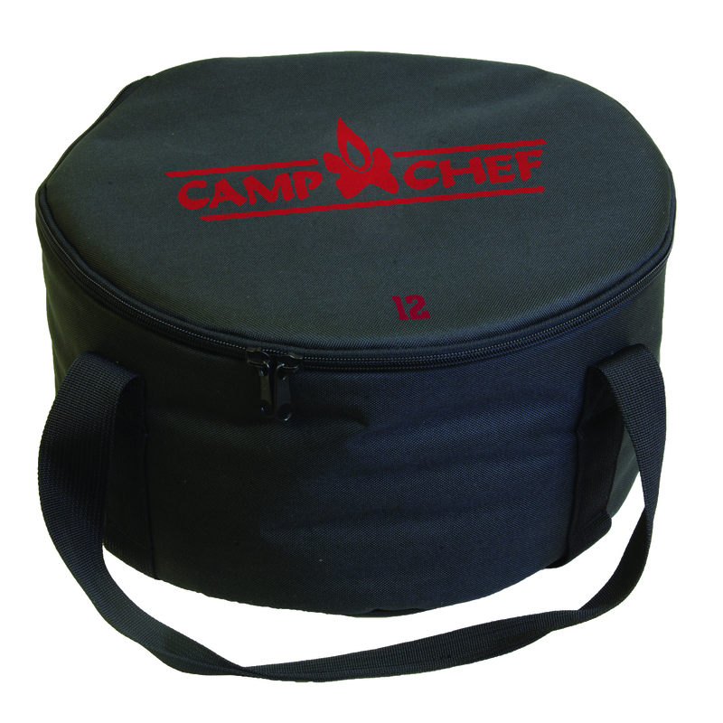 Ace Camp Chef Dutch Oven 12 Inch Black Carry Bag 4 in. H x 8 in. W