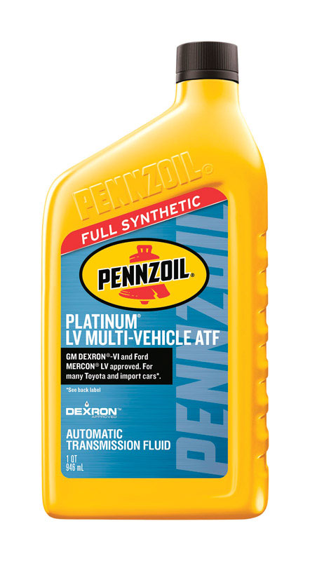 Pennzoil Platinum LV Multi-Vehicle Automatic Transmission Fluid 1