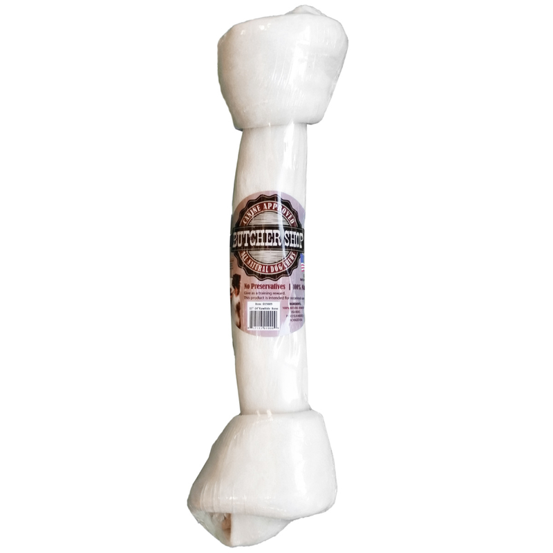 Butcher Shop US Hides All Size Dogs All Ages Rawhide Bone Natural 15 in. L 1 pk