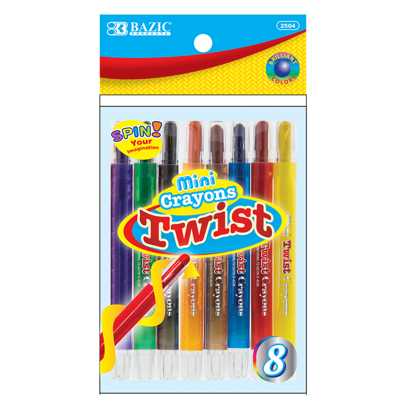 Twistable Crayons 8/PK