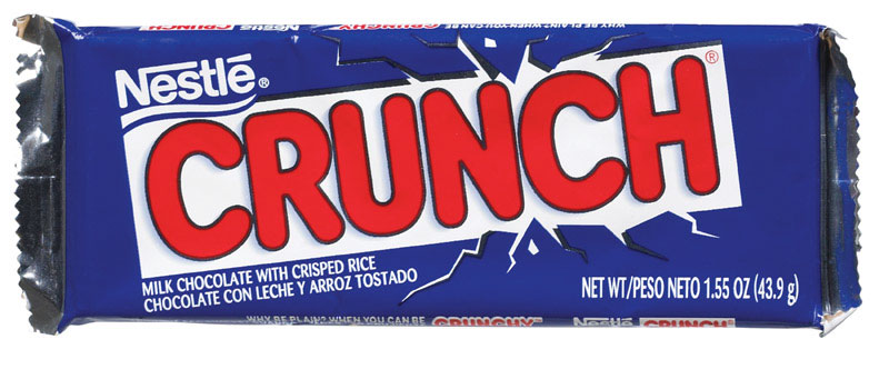 Nestle Crunch Milk Chocolate Bar