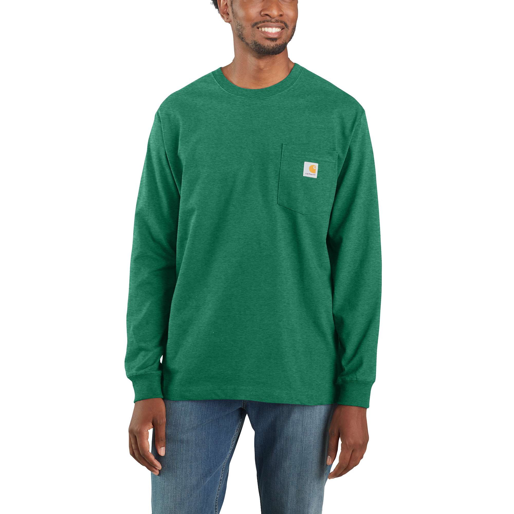 Carhartt Loose Fit Heavyweight Long-Sleeve Pocket T-Shirt