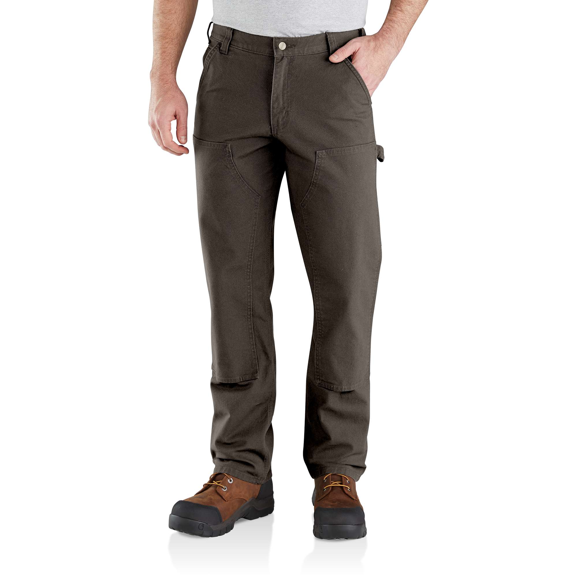 Carhartt Men's Washed Duck Double-Front Utility Work Pant