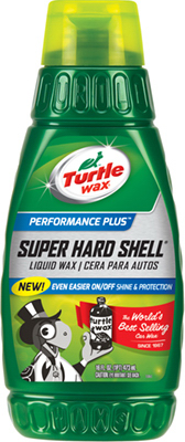 Turtle Wax Super Hard Shell Car Wax - 9.5 oz