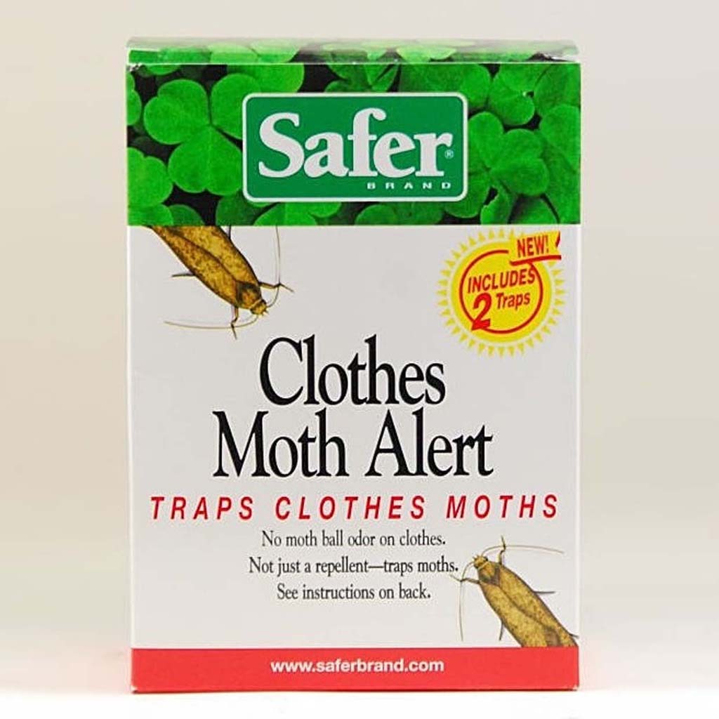 Safer Brand Clothes Moth Alert Traps - 6 Pack