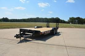 Big Equipment Trailer (2 5/16) 20' x 6'-10-1/2'