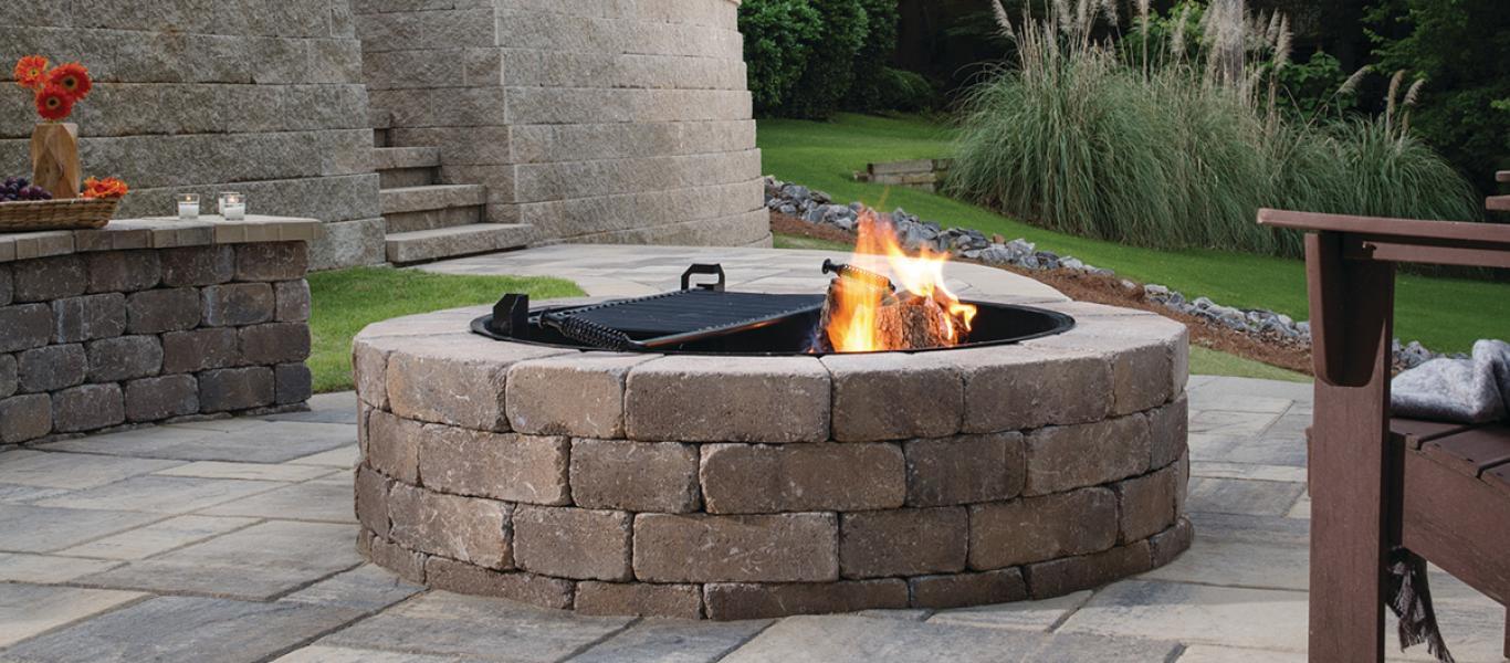 circle fire pit kits