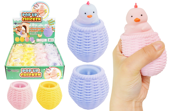 ASST POP UP SQUEEZE TOYS