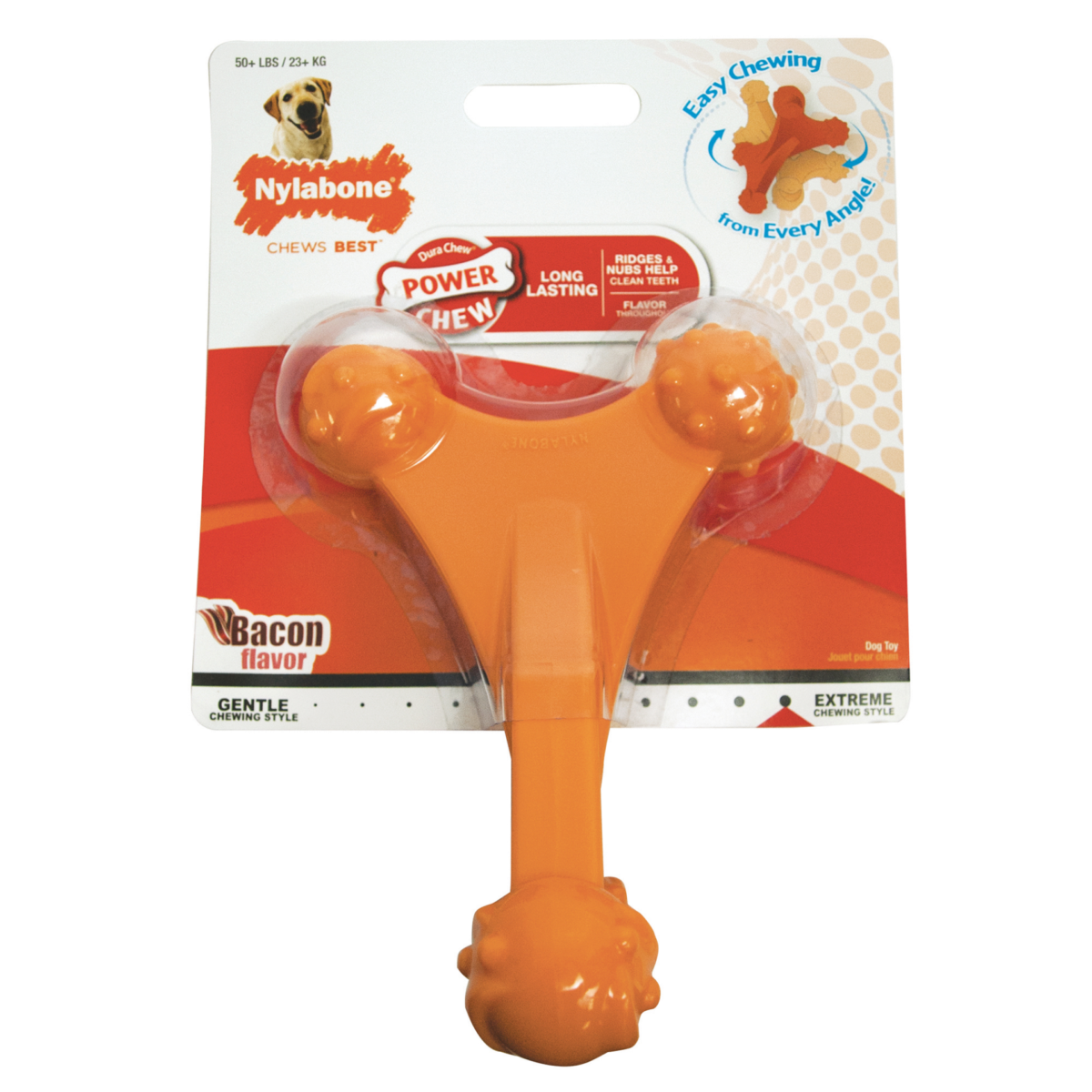 Nylabone Small Power Play Shake A Toss Toy