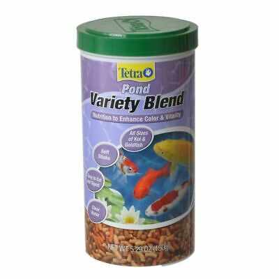 Tetra Pond Variety Blend Color & Vitality Enhancing Koi & Goldfish Fish Food