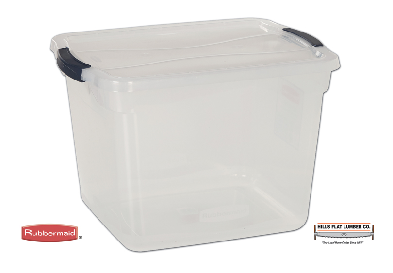 Rubbermaid Cleverstore 95-Qt. Latching Plastic Storage Container