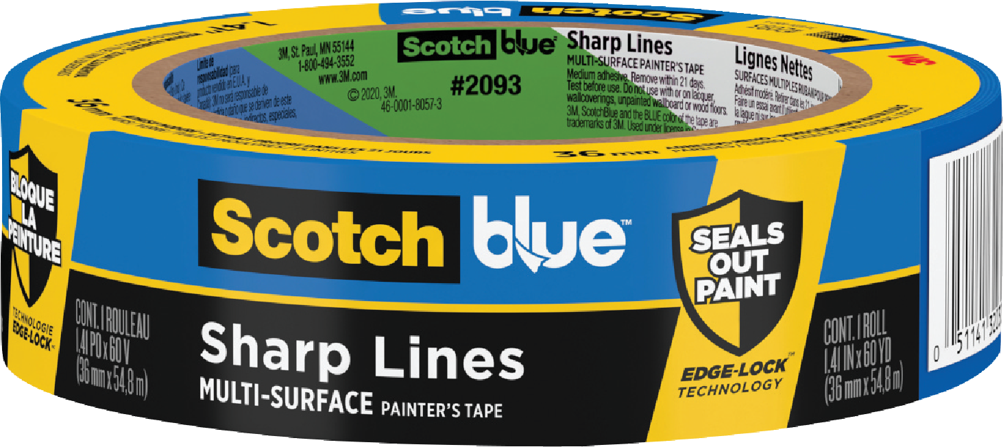 3M 2093-36EC 3M Products ScotchBlue Sharp Line Multi-Surface