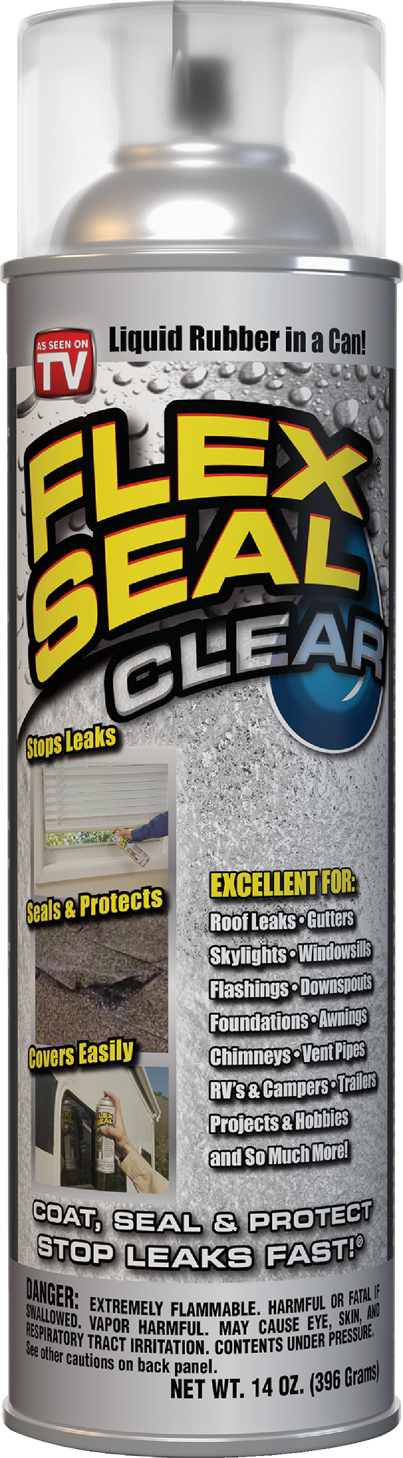 wakker worden lever niettemin FLEX SEAL 14 Oz. Spray Rubber Sealant, Clear | Hills Flat Lumber
