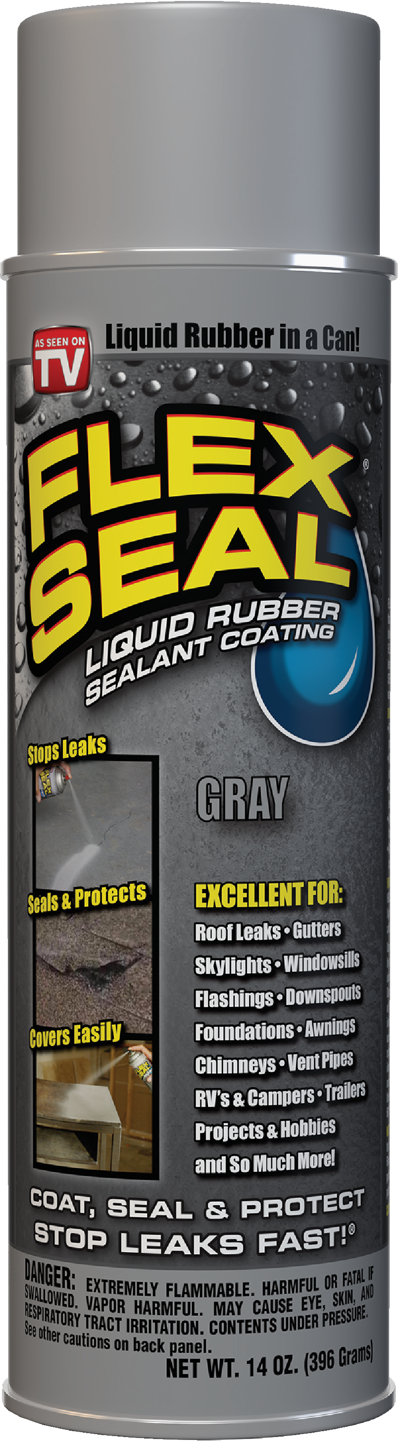 FLEX SEAL 14 Oz. Spray Rubber Sealant, Almond - Bliffert Lumber and Hardware