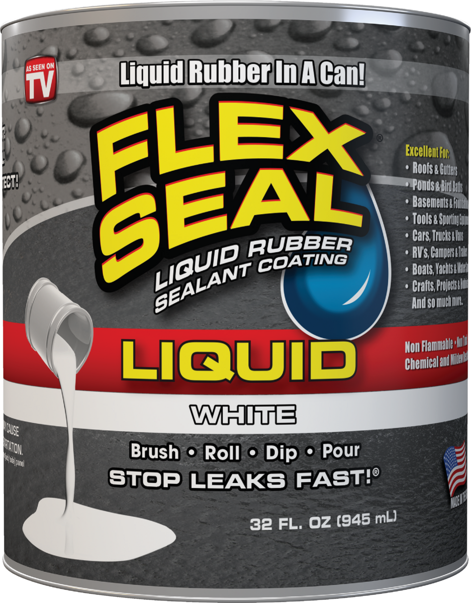 Flex Seal 14 oz Spray Rubber Sealant - White