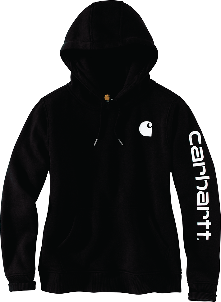 Carhartt Women's Relaxed Fit Midweight Logo Sleeve Graphic