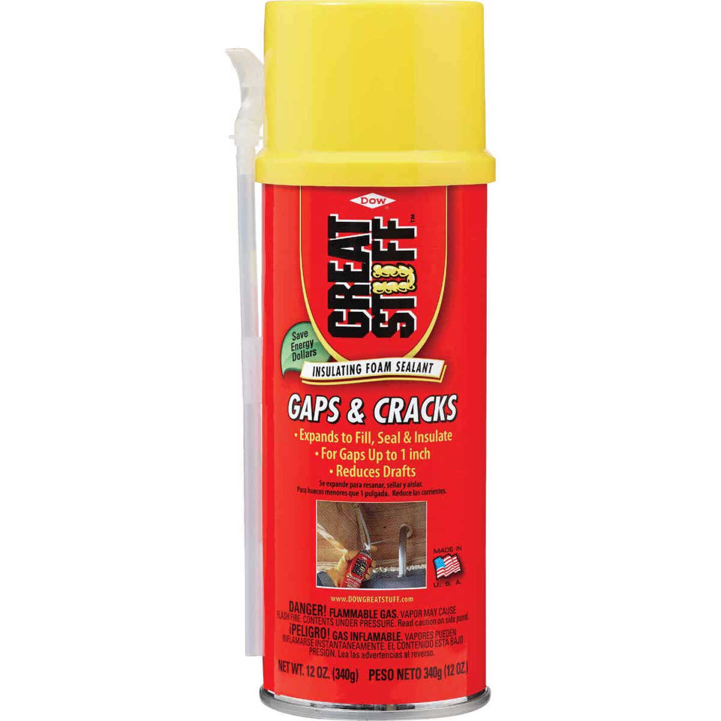 GREAT STUFF - Gaps And Cracks Insulating Foam Sealant 12 oz