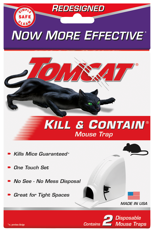 Tomcat Mouse Killer II Disposable Bait Stations 2 Pack